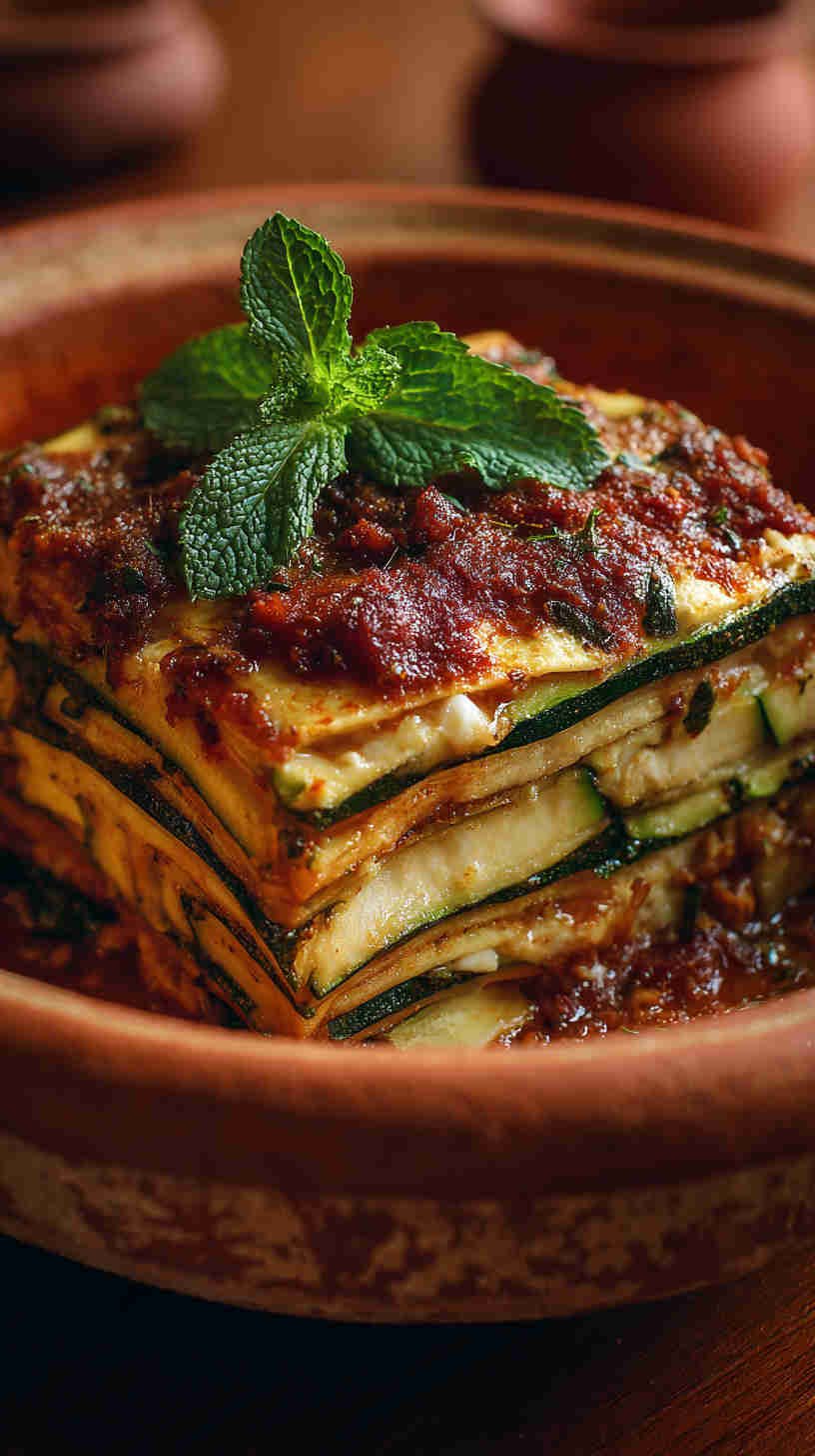 Crockpot Zucchini Lasagna