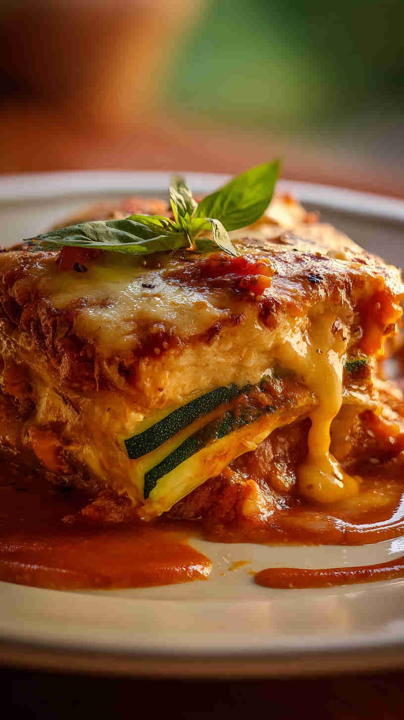 Crockpot Zucchini Lasagna