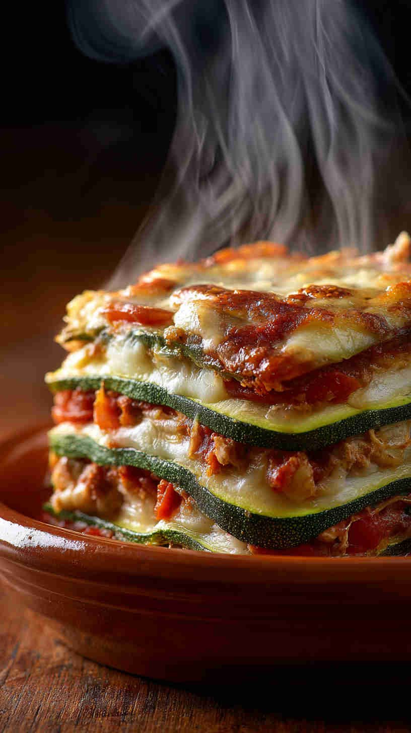 Crockpot Zucchini Lasagna