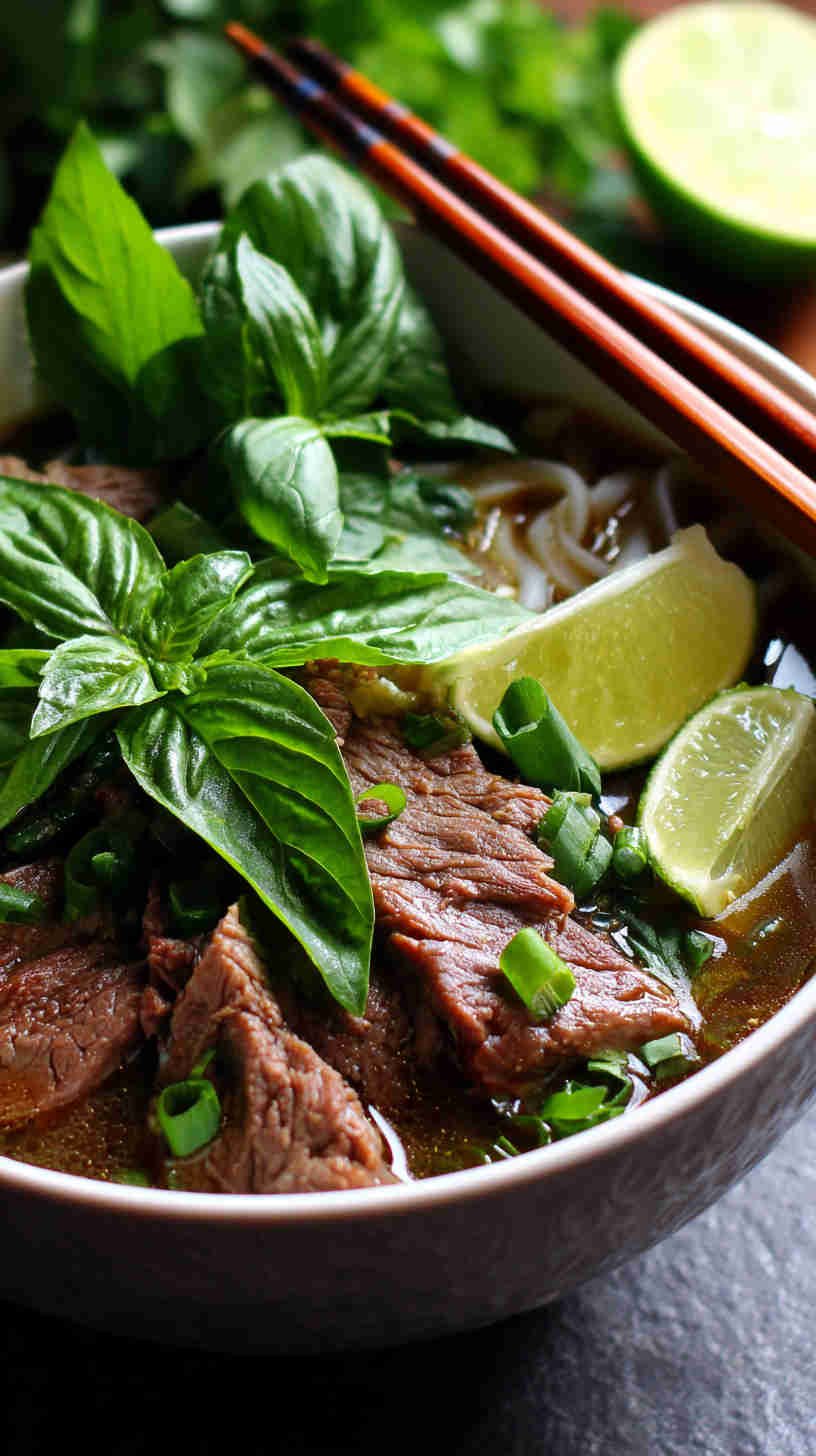 Slow Cooker Beef Pho
