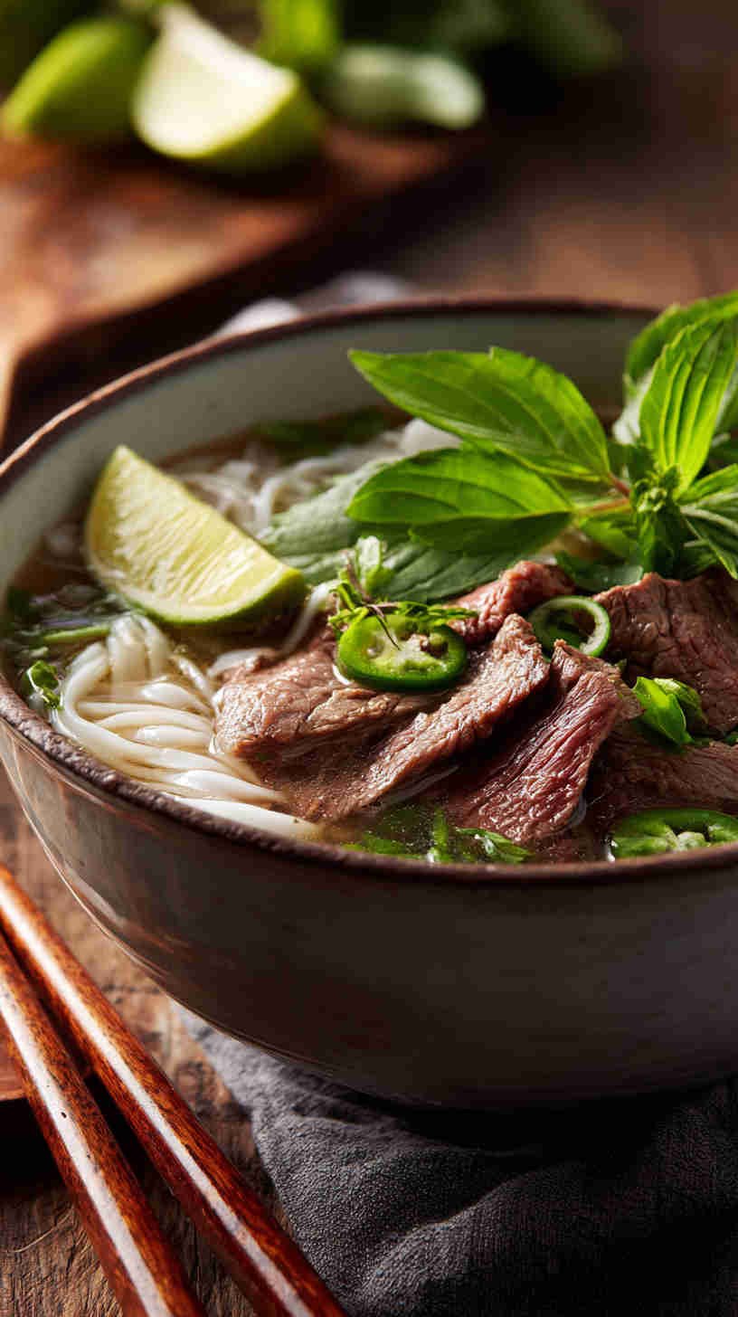Slow Cooker Beef Pho