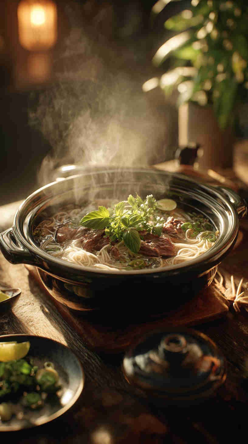 Slow Cooker Beef Pho