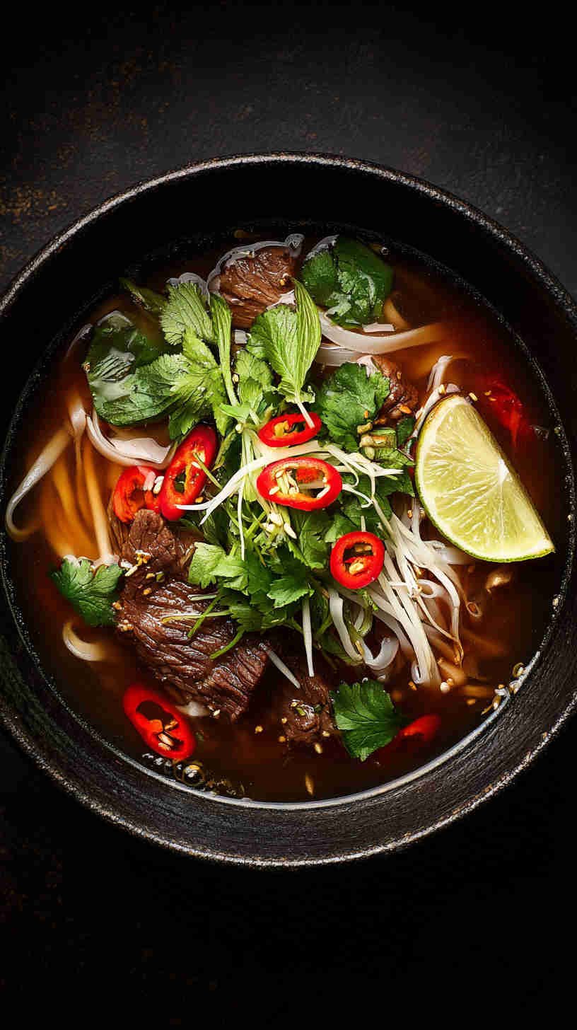 Slow Cooker Beef Pho