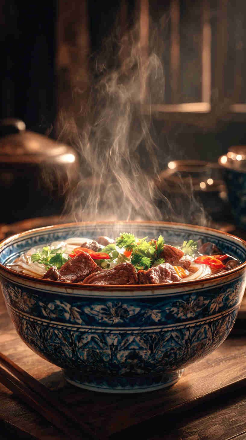Slow Cooker Beef Pho