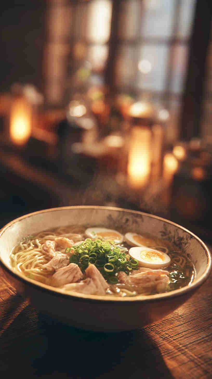 Slow Cooker Chicken Ramen Noodle Soup