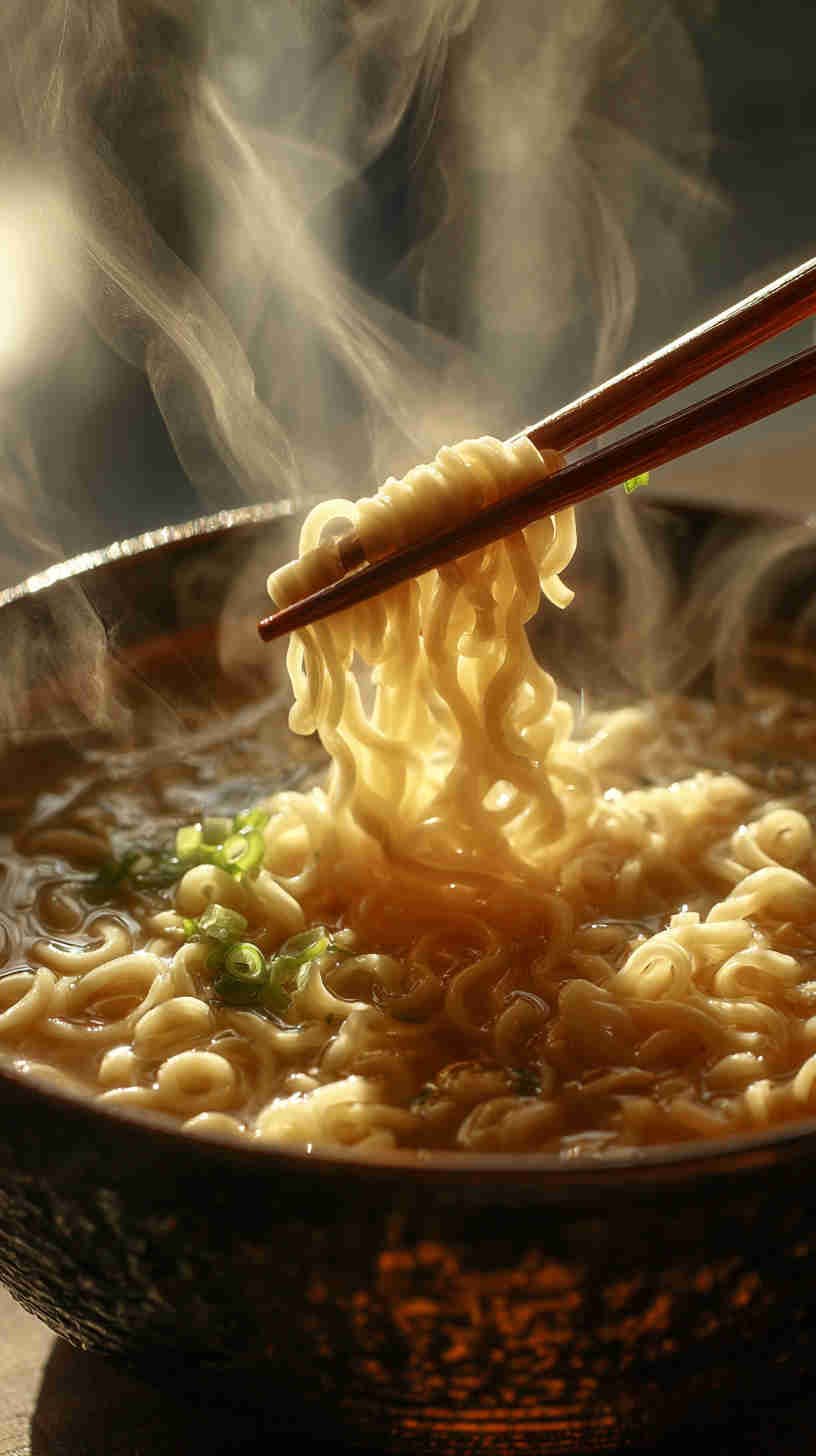 Slow Cooker Chicken Ramen Noodle Soup