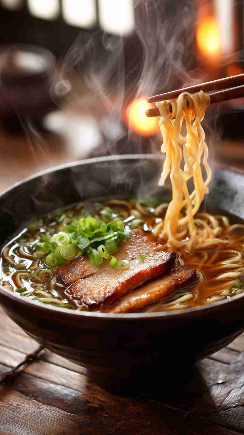 Slow Cooker Pork Miso Ramen