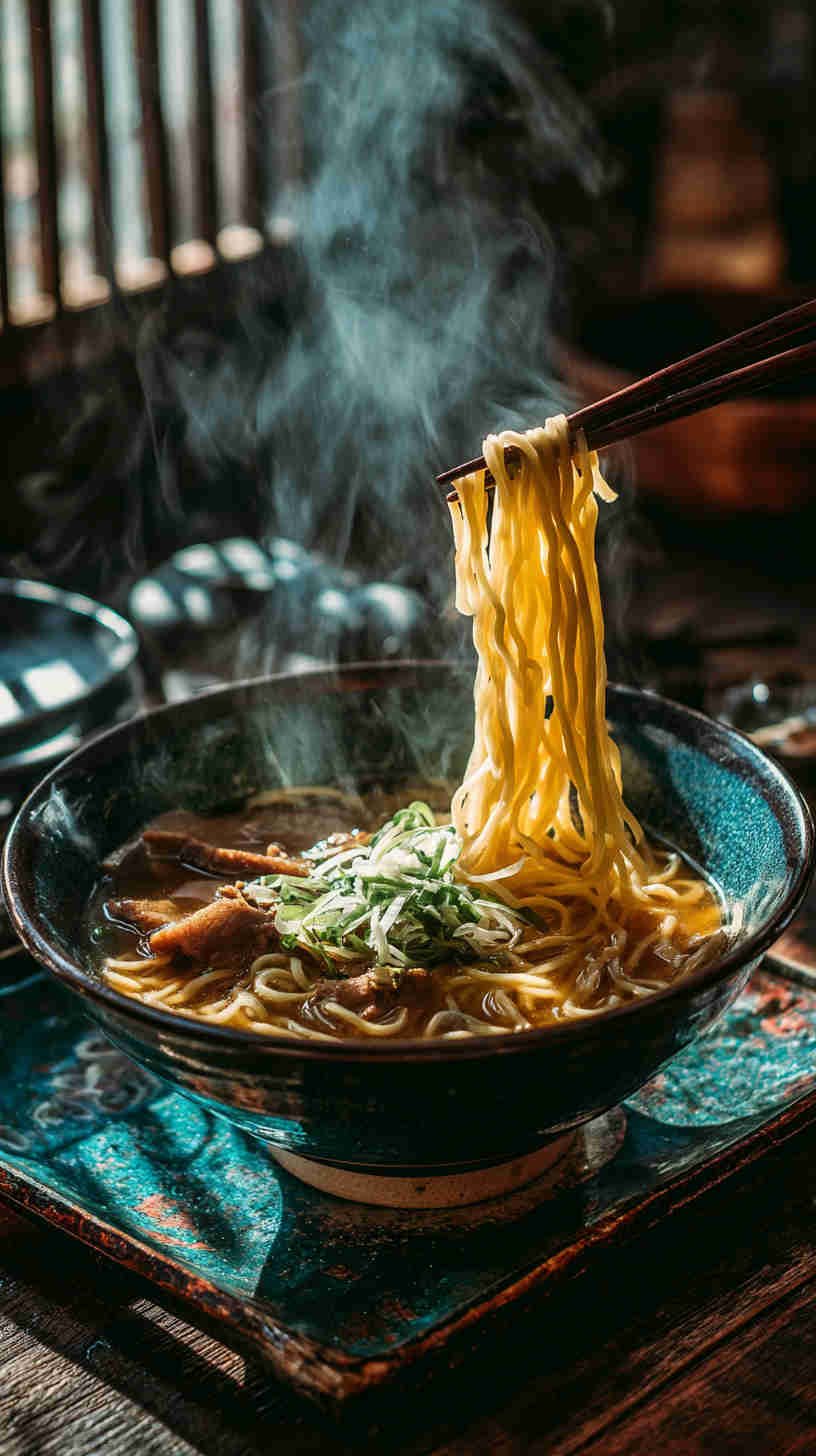Slow Cooker Pork Miso Ramen