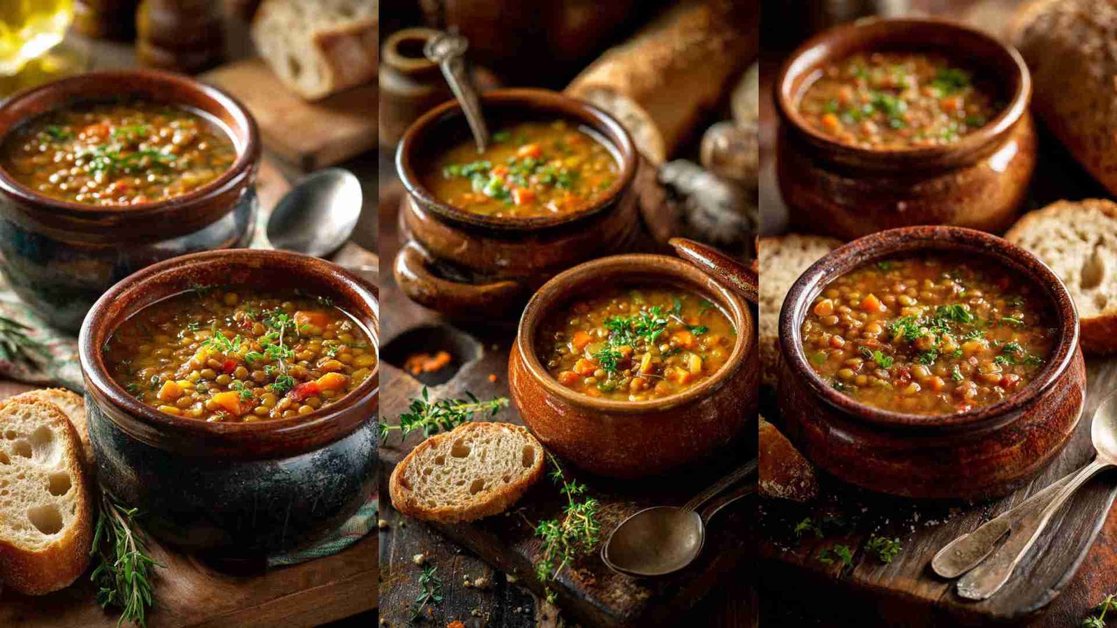 Crockpot Mediterranean Lentil Soup