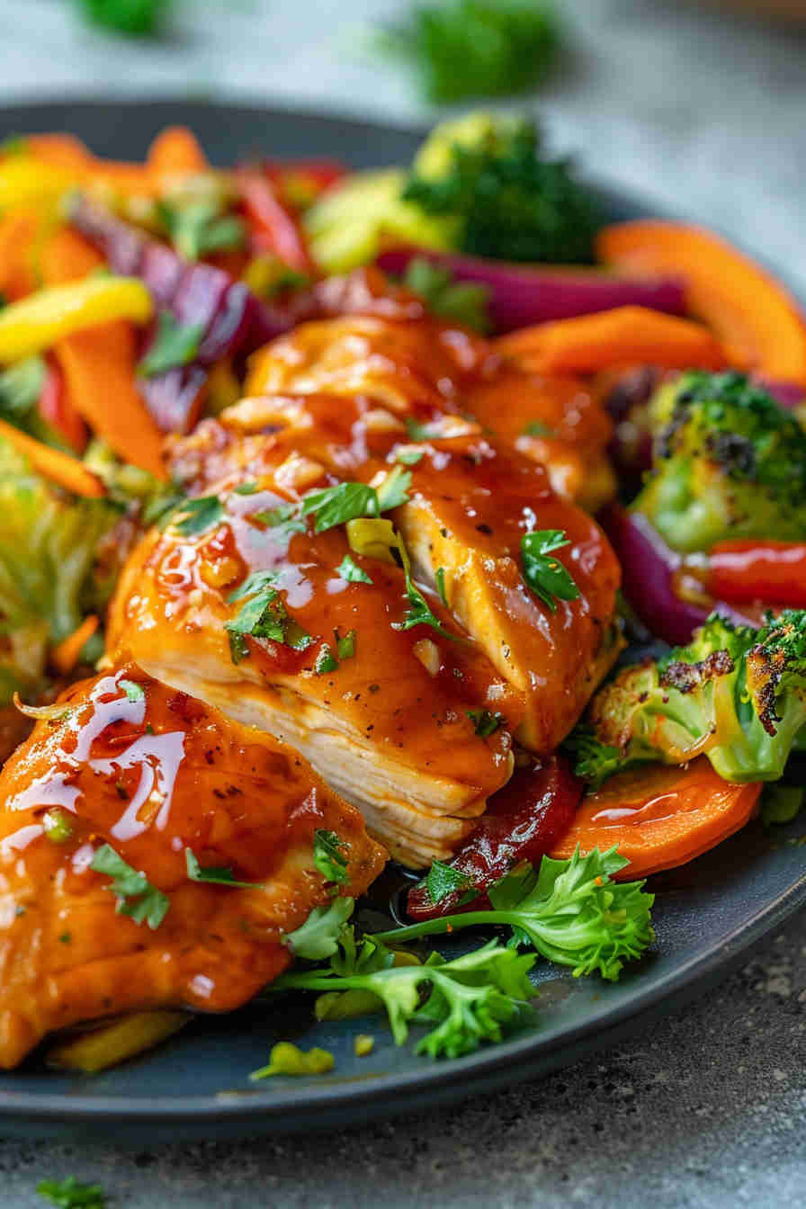 Crockpot Honey Garlic Chicken
