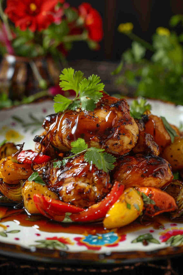 Tasty Crockpot Honey Garlic Chicken