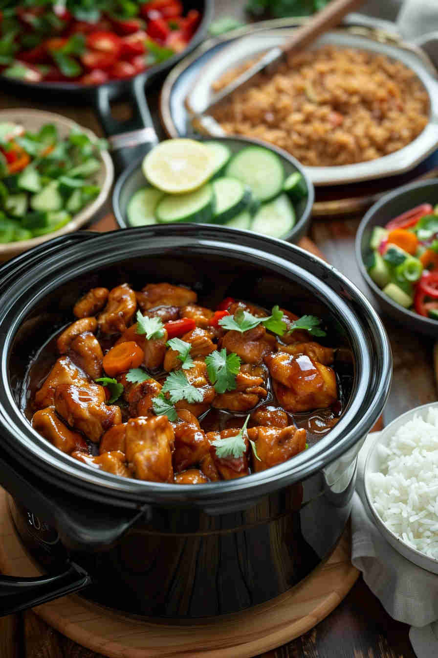 Crockpot Teriyaki Chicken