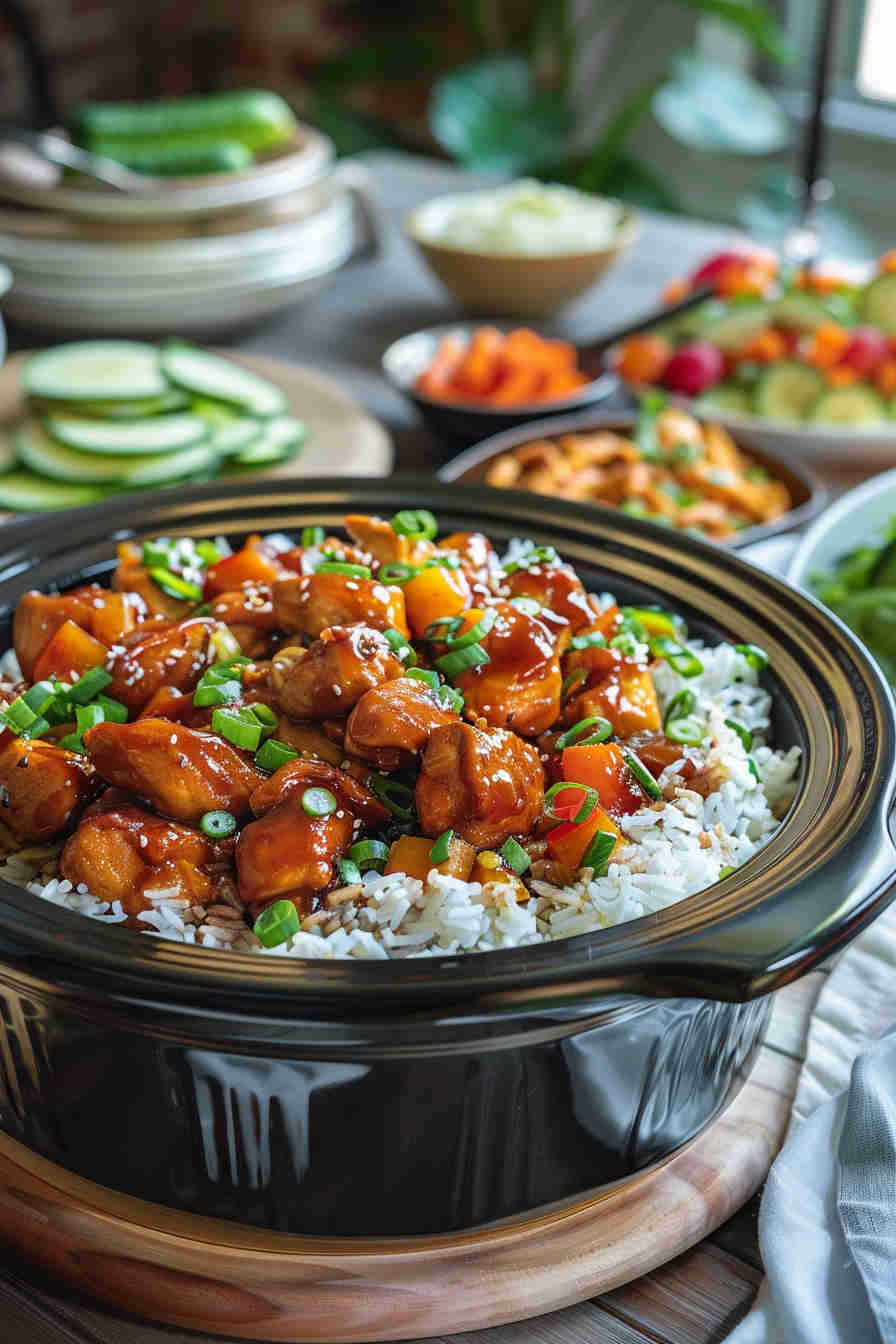 Crockpot Teriyaki Chicken