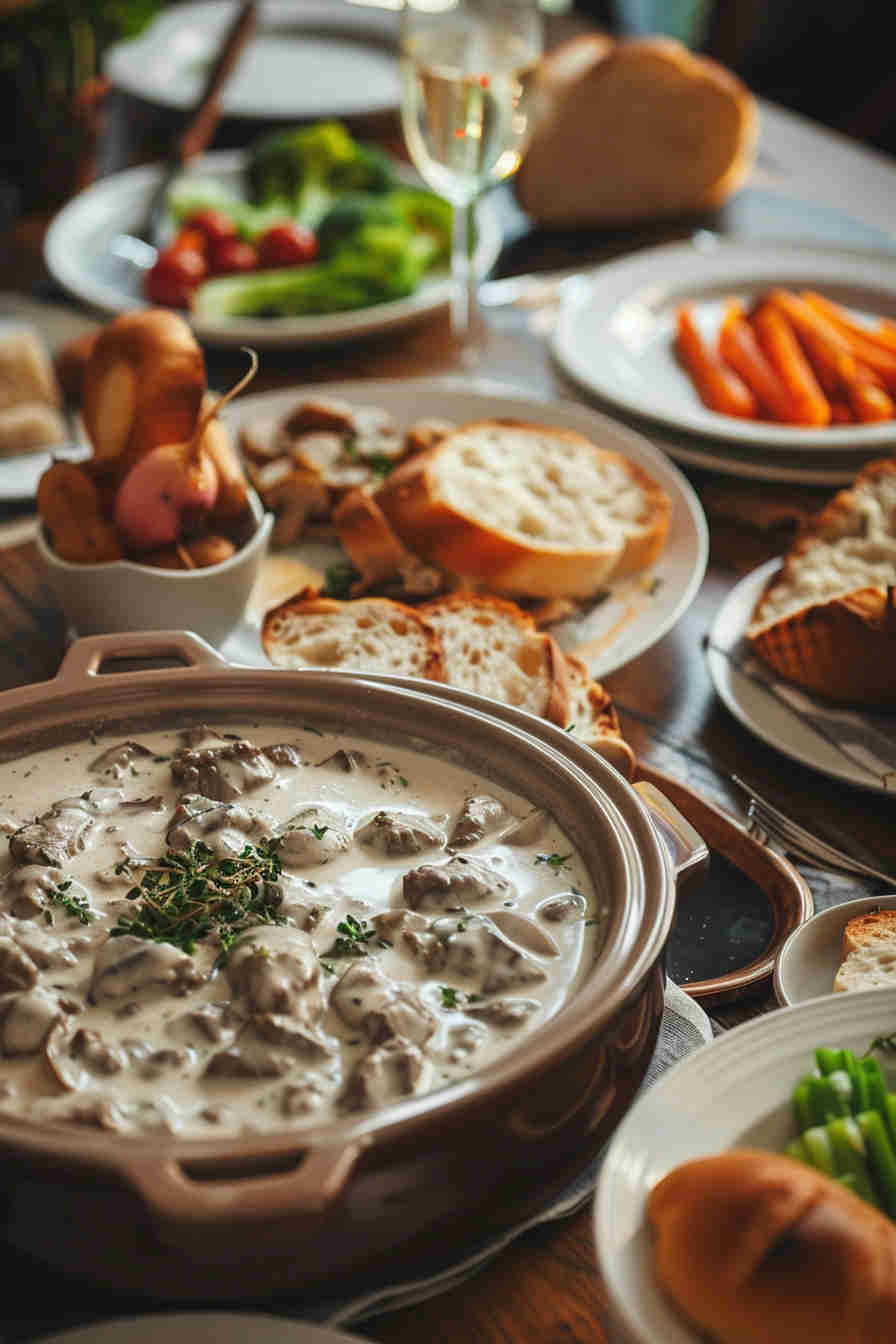 Slow Cooker Beef Stroganoff