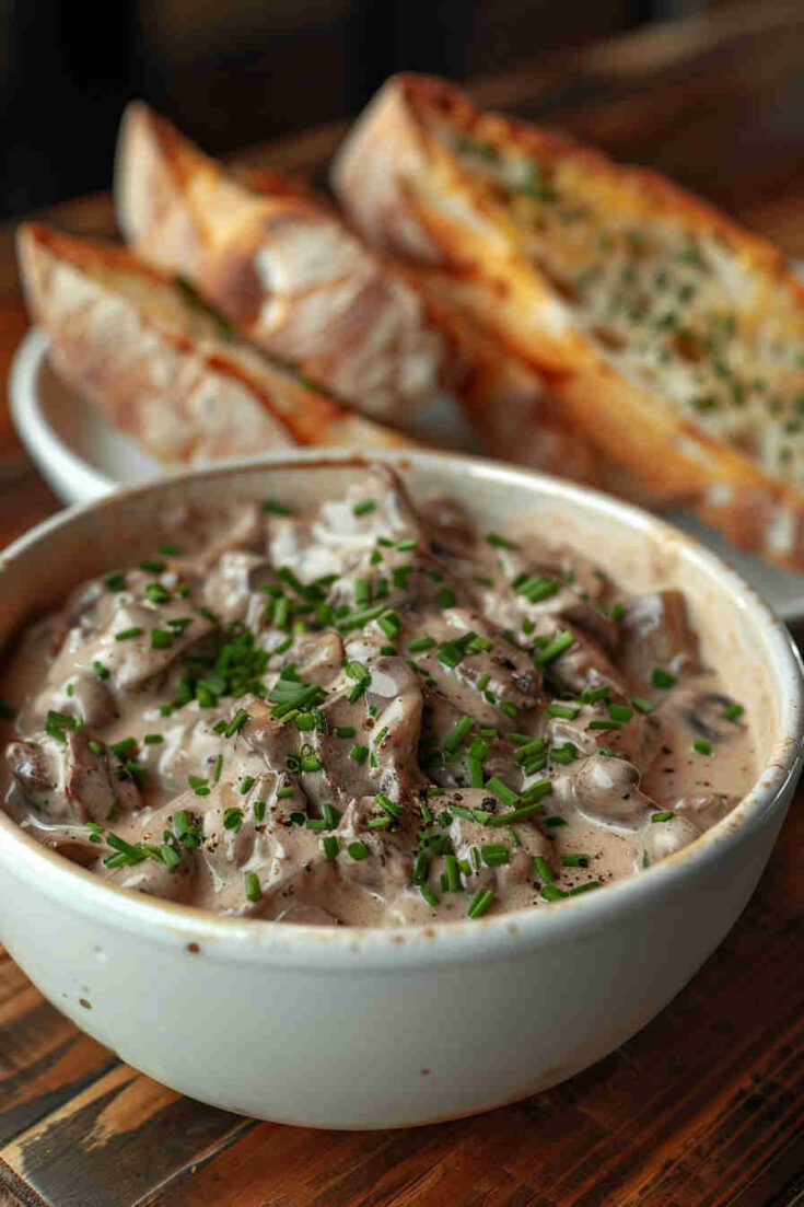 Slow Cooker Beef Stroganoff
