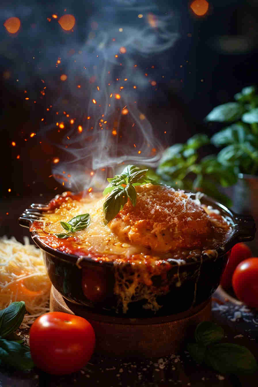 Slow Cooker Chicken Parmesan