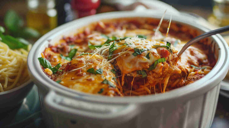 Slow Cooker Chicken Parmesan