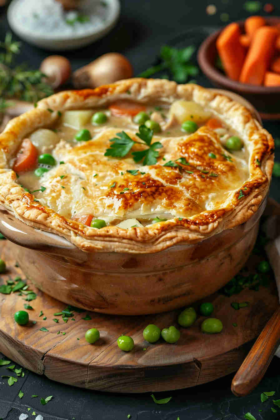 Slow Cooker Chicken Pot Pie