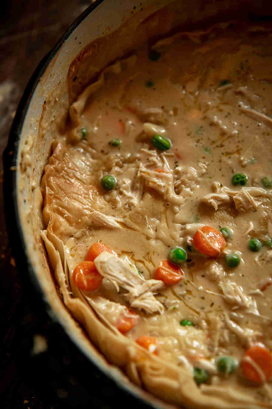 Slow Cooker Chicken Pot Pie