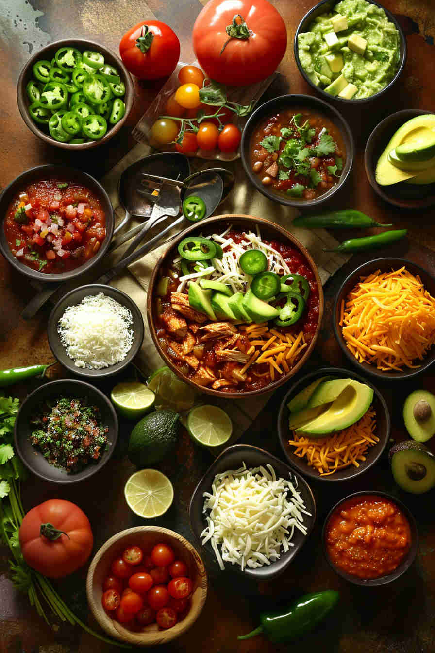 Slow Cooker Chicken Tortilla Soup