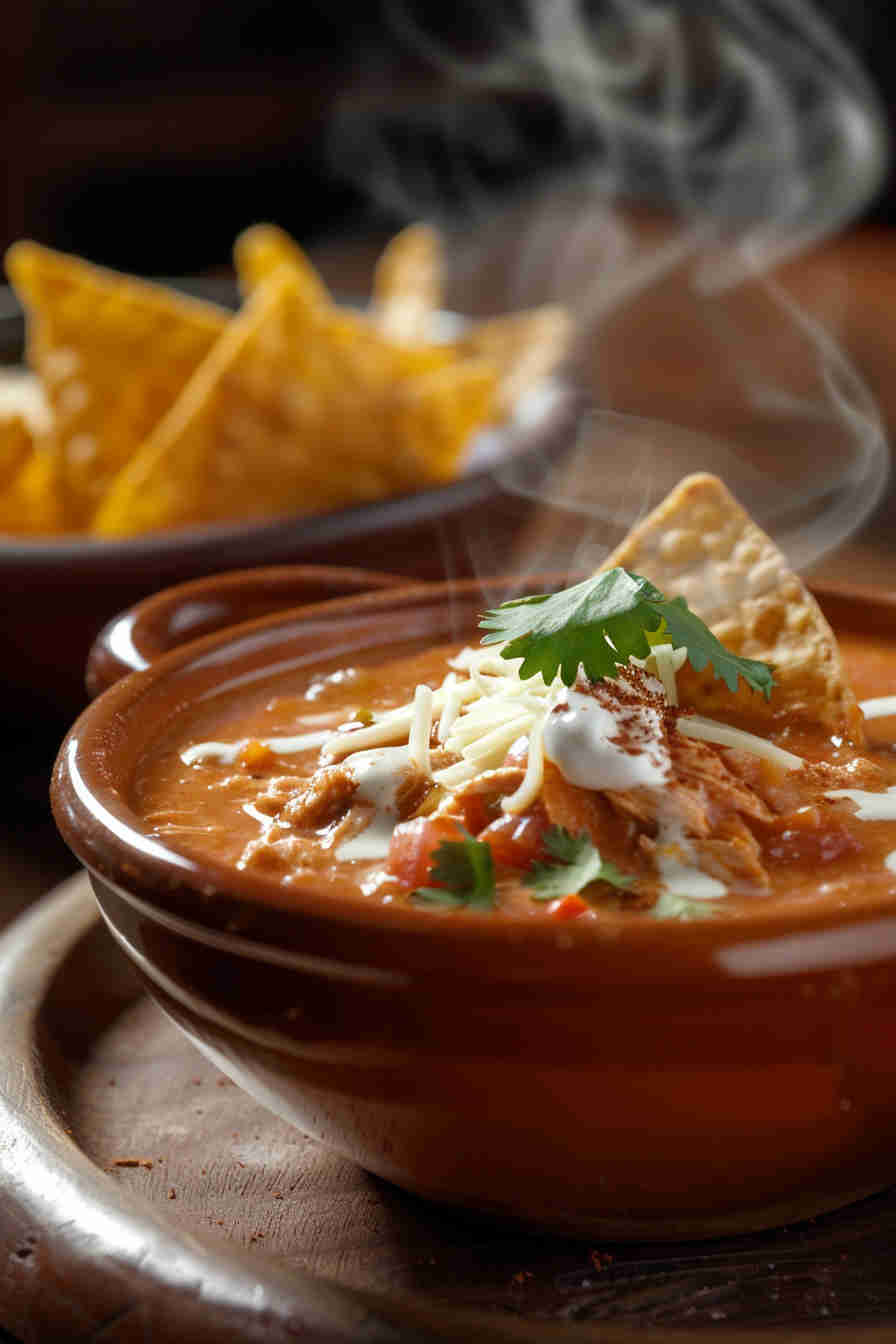 Slow Cooker Chicken Tortilla Soup