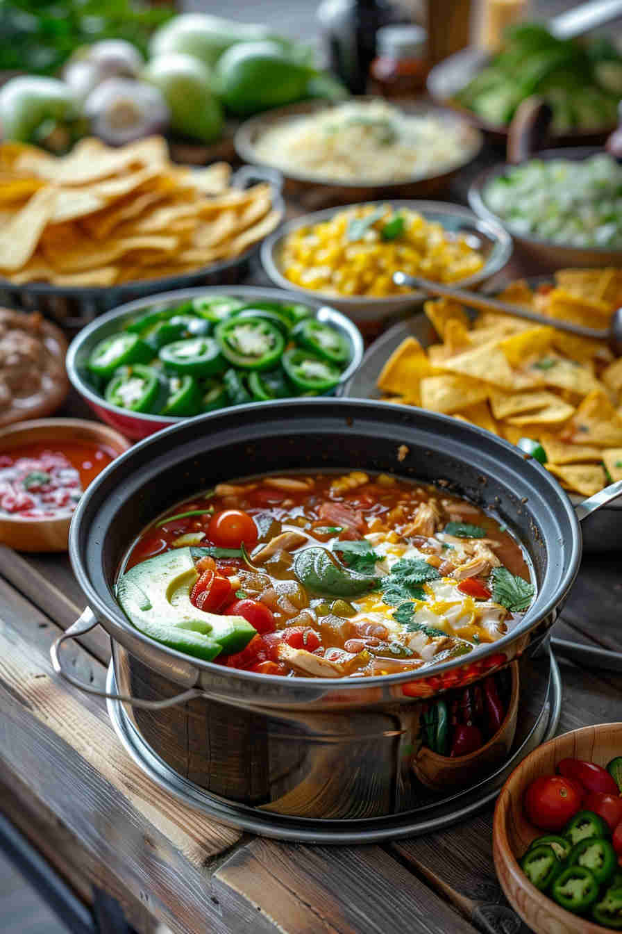 Delicious Slow Cooker Chicken Tortilla Soup