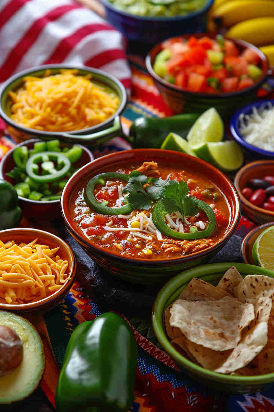 Slow Cooker Chicken Tortilla Soup