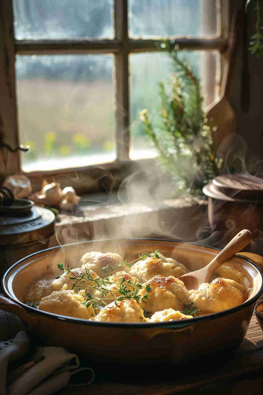 Slow Cooker Chicken and Dumplings