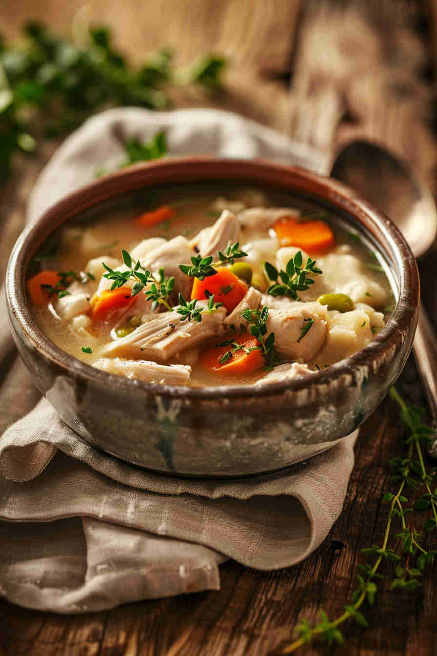Slow Cooker Chicken and Dumplings