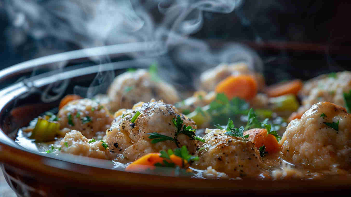 Slow Cooker Chicken and Dumplings
