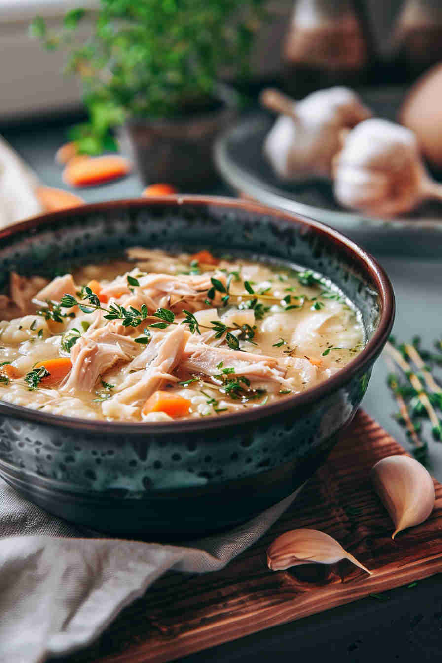 Tasty Slow Cooker Chicken and Dumplings