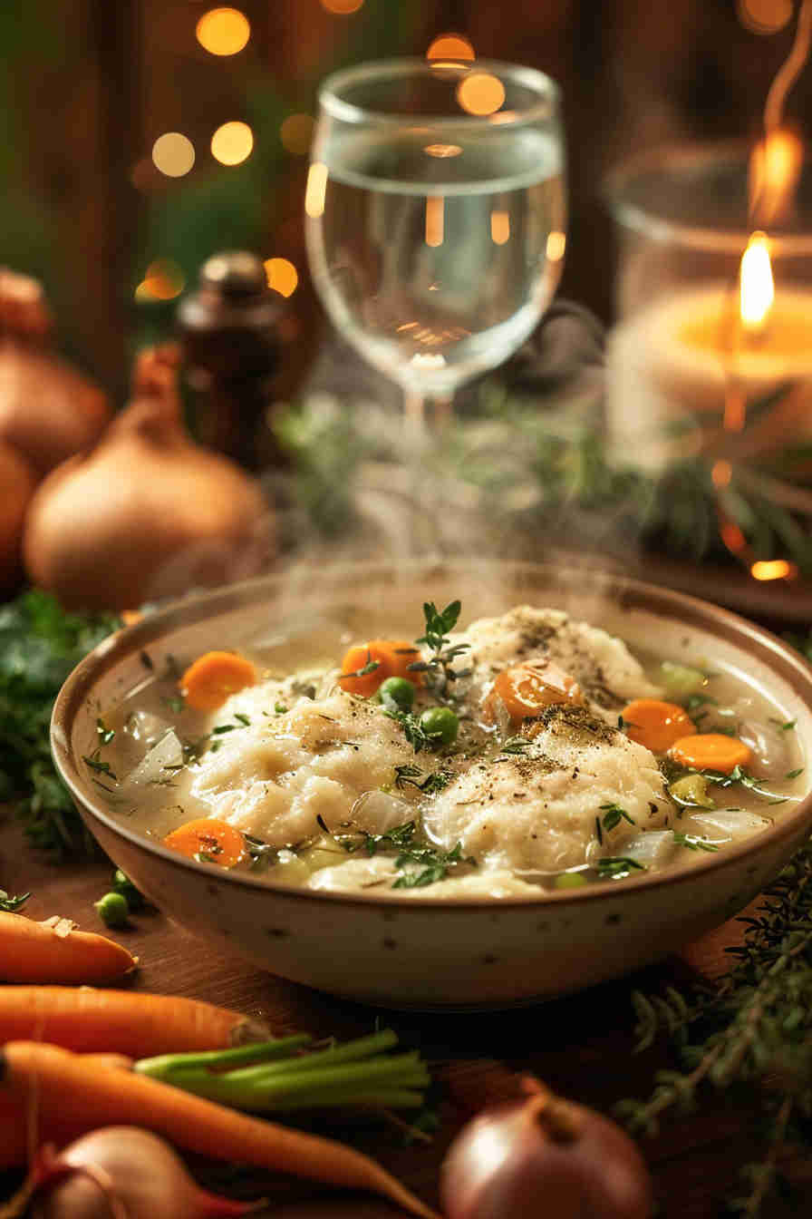 Slow Cooker Chicken and Dumplings
