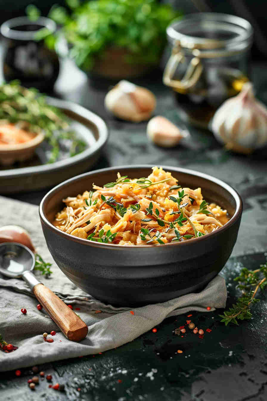 Tasty Slow Cooker Chicken and Dumplings