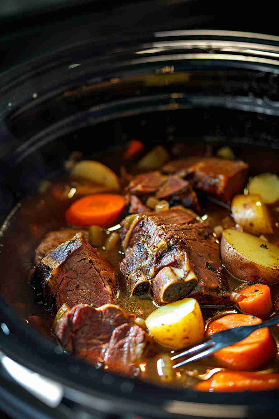 Slow Cooker Pot Roast with Veggies