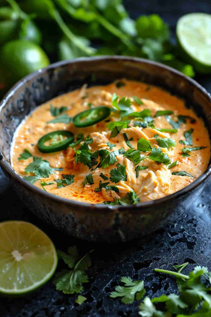 Slow Cooker White Chicken Chili