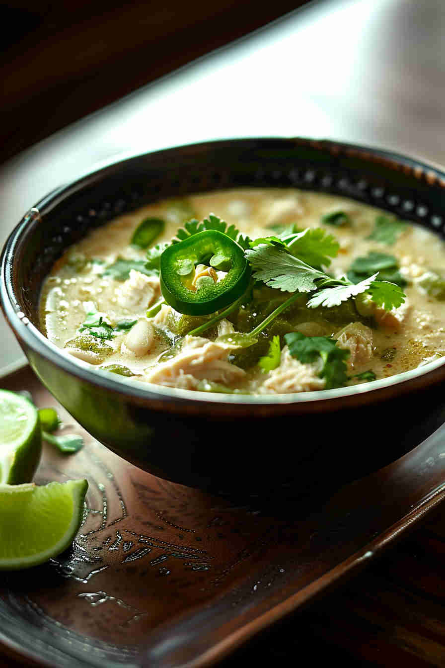 Slow Cooker White Chicken Chili