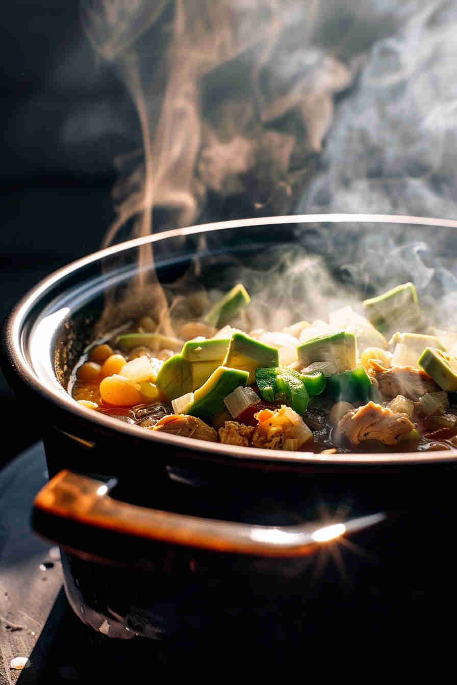Slow Cooker White Chicken Chili