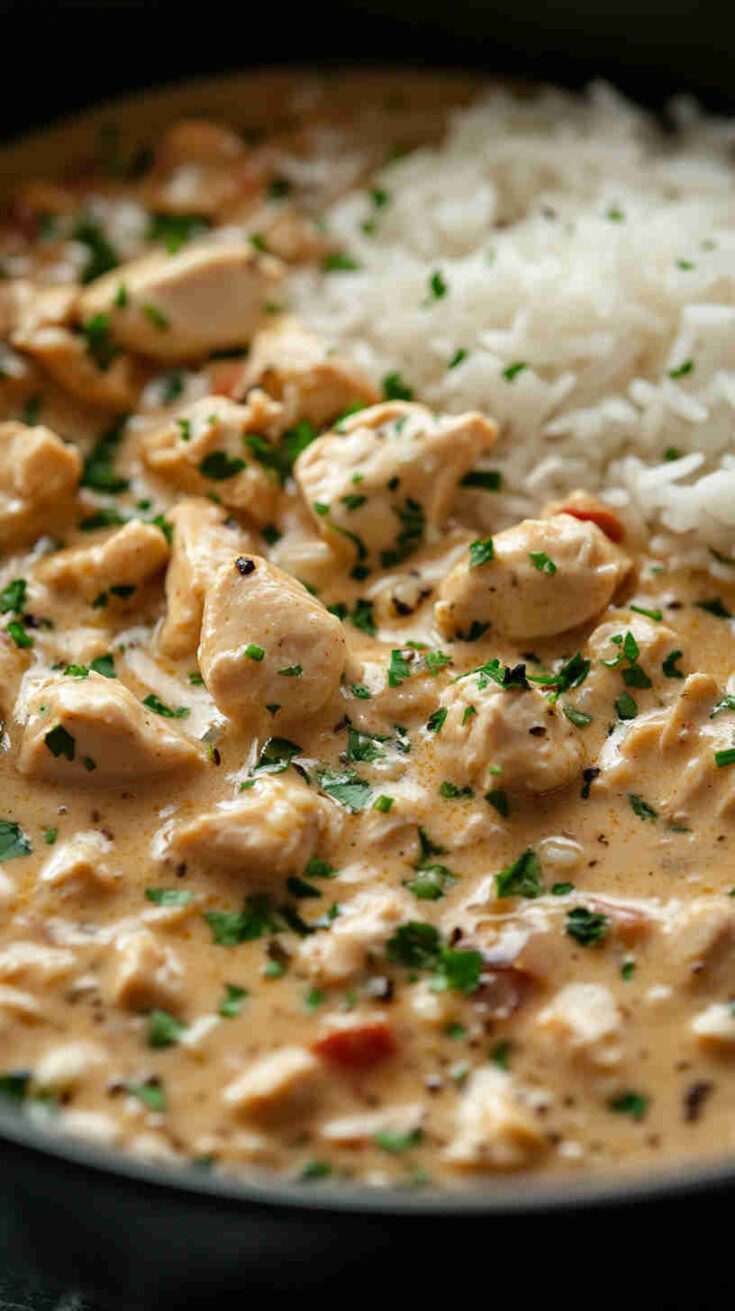 Creamy Chicken and Rice
