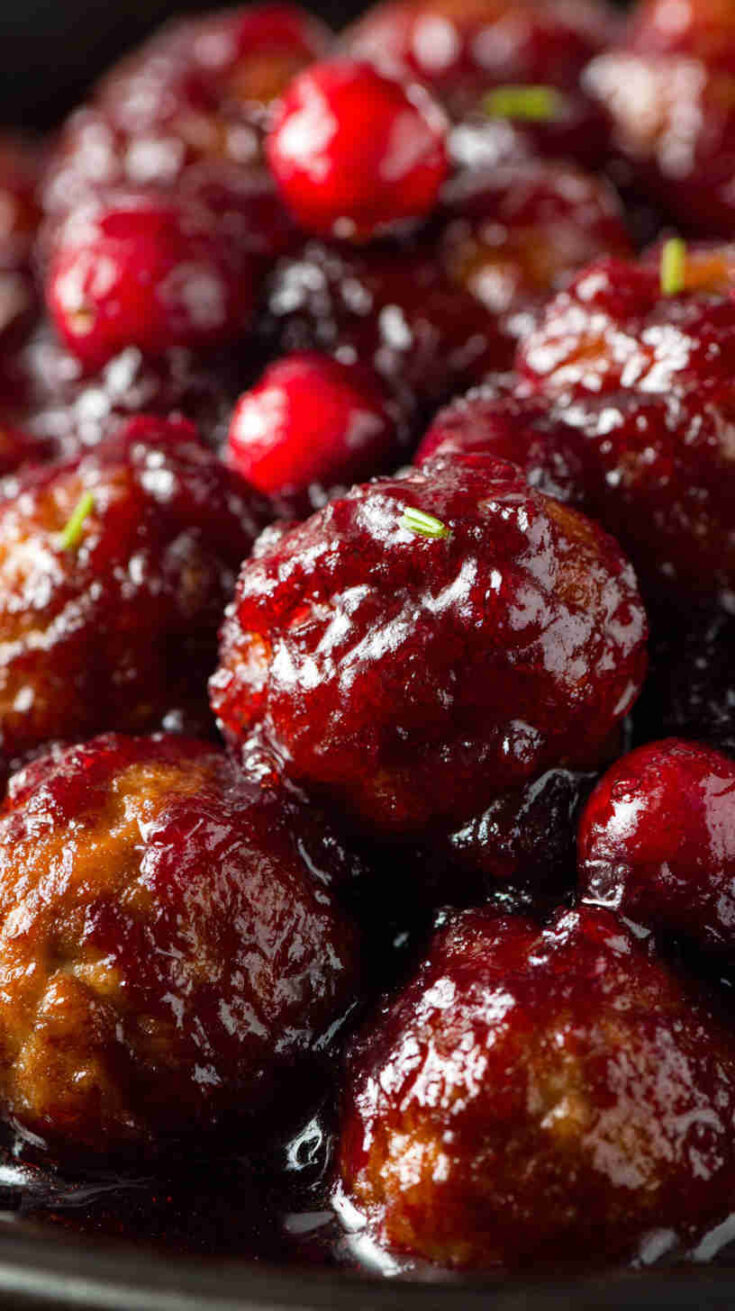 Crockpot Italian Marinara Meatballs