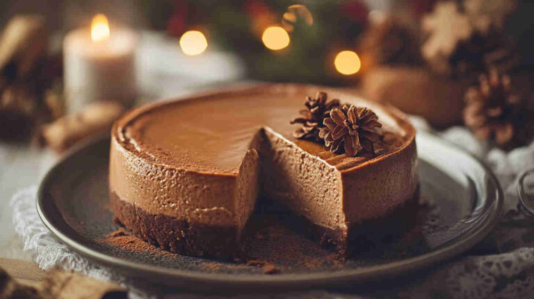Crockpot Gingerbread Cheesecake recipe