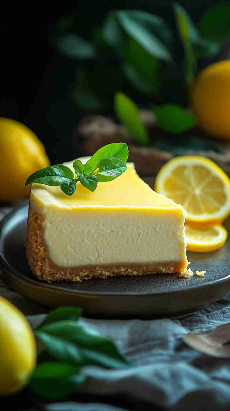 Crockpot Lemon Cheesecake recipe