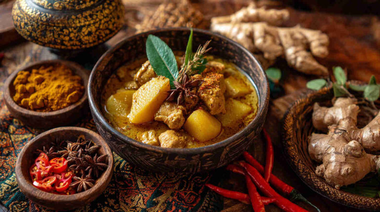 Crockpot Massaman Curry