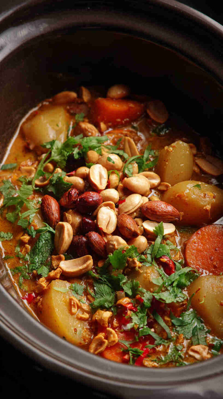 Crockpot Massaman Curry