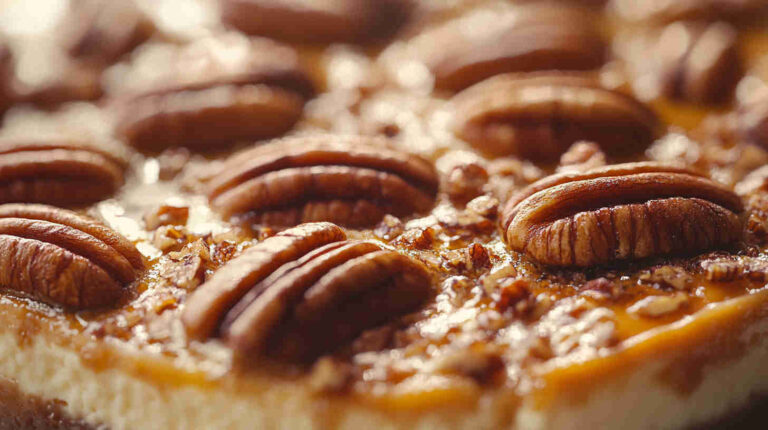 Crockpot Pecan Pie Cheesecake recipe