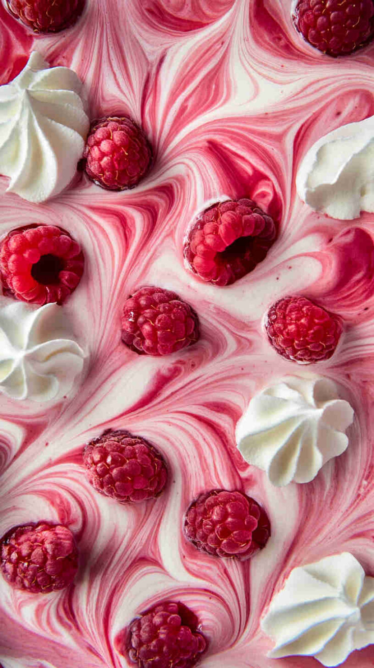 Crockpot Raspberry Ripple Cheesecake recipe