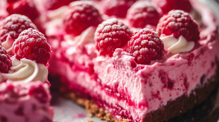Crockpot Raspberry Ripple Cheesecake recipe