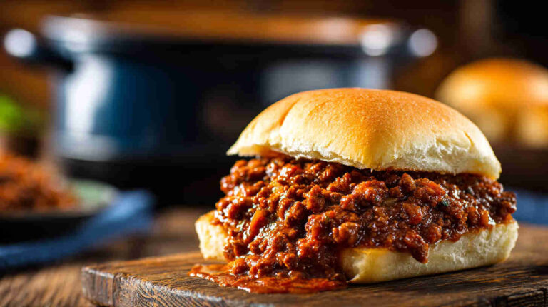 Crockpot Sloppy Joe Sandwich Filling