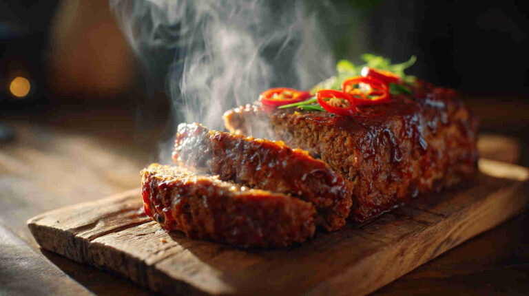 Crockpot Spicy Chipotle Meatloaf