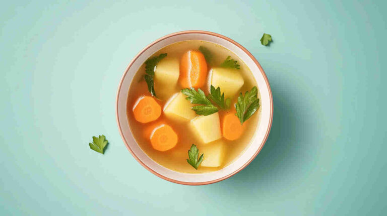 Easy Slow Cooker Veggie Soup