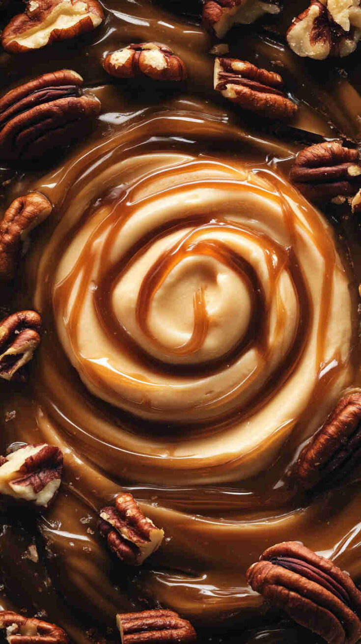 Slow Cooker Caramel Pecan Cheesecake recipe